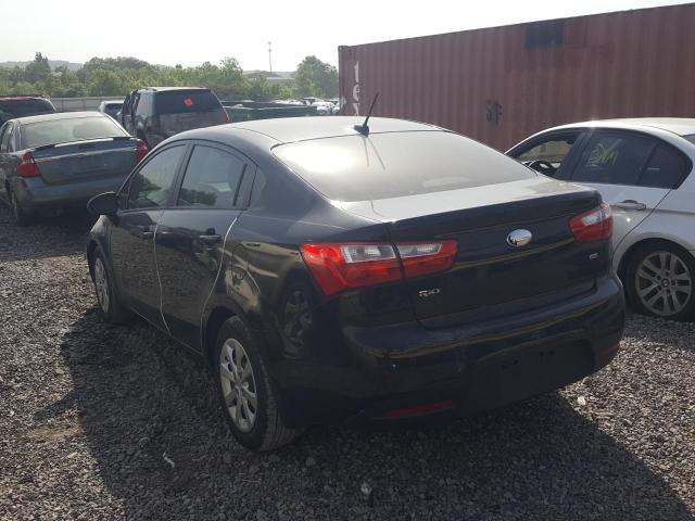 Photo 3 from auction – 2014 KIA RIO LX with VIN KNADM4A36E6374913
