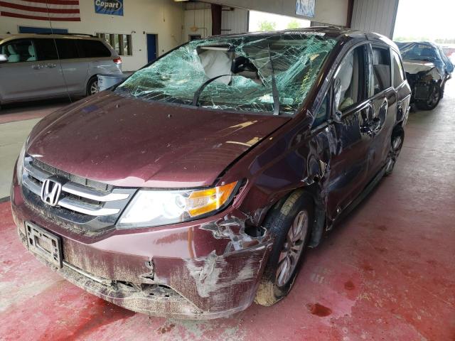 Photo 2 from auction – 2015 HONDA ODYSSEY EX with VIN 5FNRL5H64FB104196
