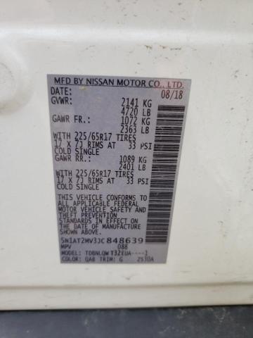 Photo 10 from auction – 2018 NISSAN ROGUE S with VIN 5N1AT2MV3JC848639