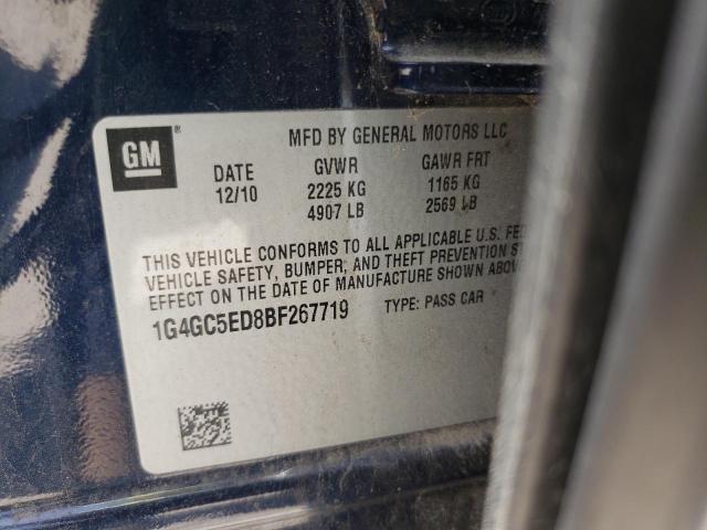 Photo 10 from auction – 2011 BUICK LACROSSE C with VIN 1G4GC5ED8BF267719