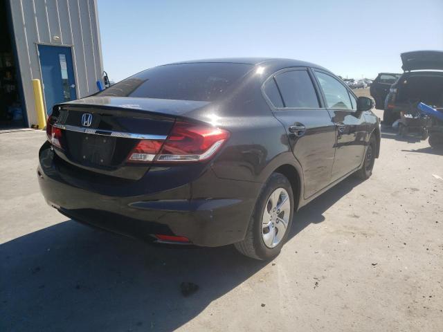 Photo 4 from auction – 2013 HONDA CIVIC LX with VIN 19XFB2F55DE257574