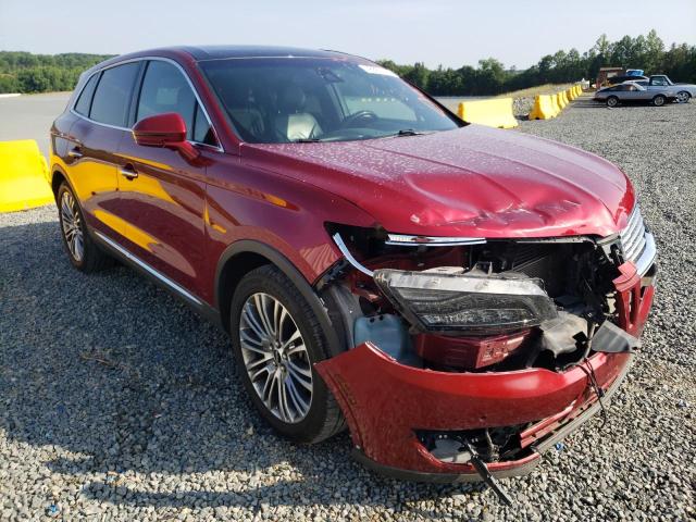 Foto 1 de la subasta – 2016 LINCOLN MKX RESERV con VIN 2LMTJ6LR3GBL43501