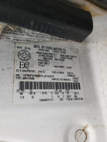 Photo 10 from auction – 2007 FORD EXPEDITION with VIN 1FMFU16557LA12270