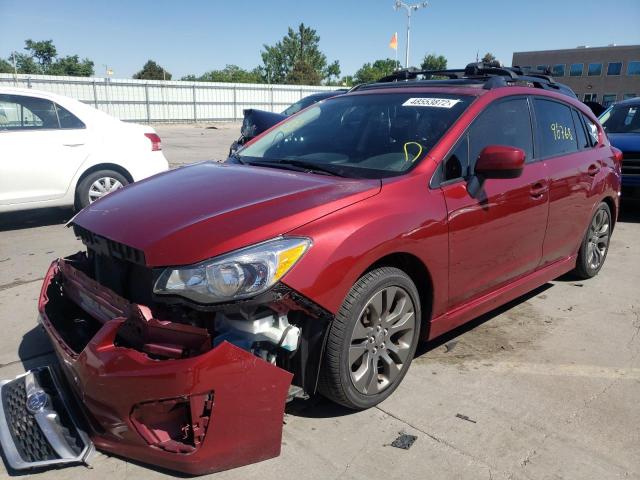 Photo 2 from auction – 2013 SUBARU IMPREZA SP with VIN JF1GPAU69D2217576