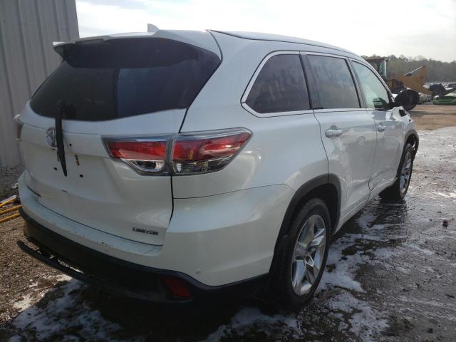 Photo 4 from auction – 2016 TOYOTA HIGHLANDER with VIN 5TDYKRFH0GS147490