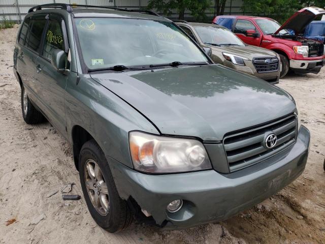 TOYOTA HIGHLANDER 2006 with VIN JTEEP21A060161702 - Photo from auction