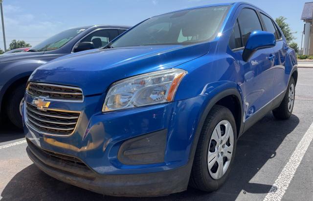 Photo 2 from auction – 2016 CHEVROLET TRAX LS with VIN KL7CJKSB9GB758368