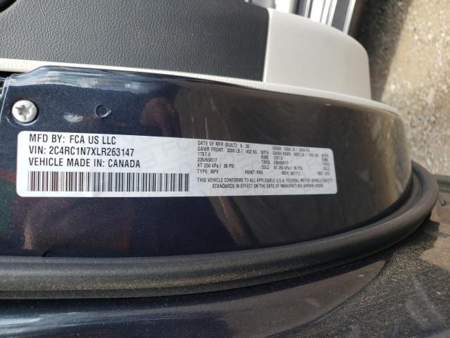 Photo 10 from auction – 2020 CHRYSLER PACIFICA H with VIN 2C4RC1N7XLR263147