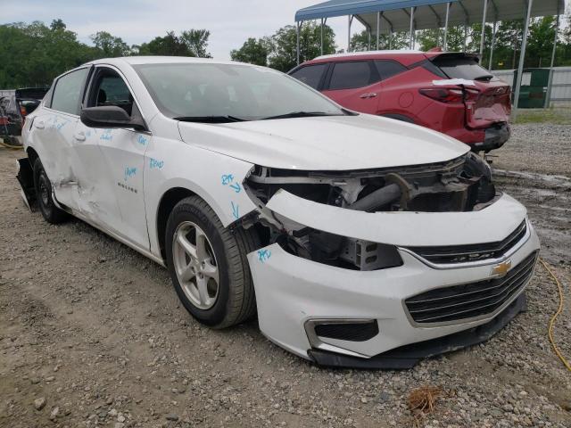 CHEVROLET MALIBU LS 2018 with VIN 1G1ZB5ST3JF198084 - Photo from auction