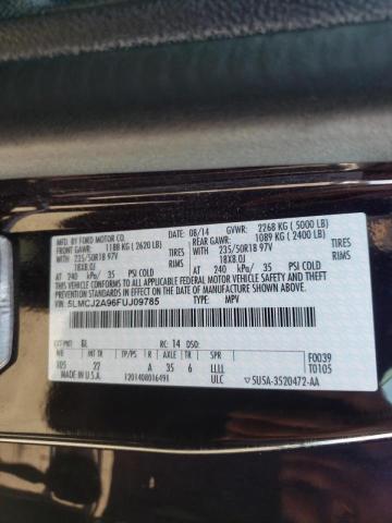 Photo 10 from auction – 2015 LINCOLN MKC with VIN 5LMCJ2A96FUJ09785