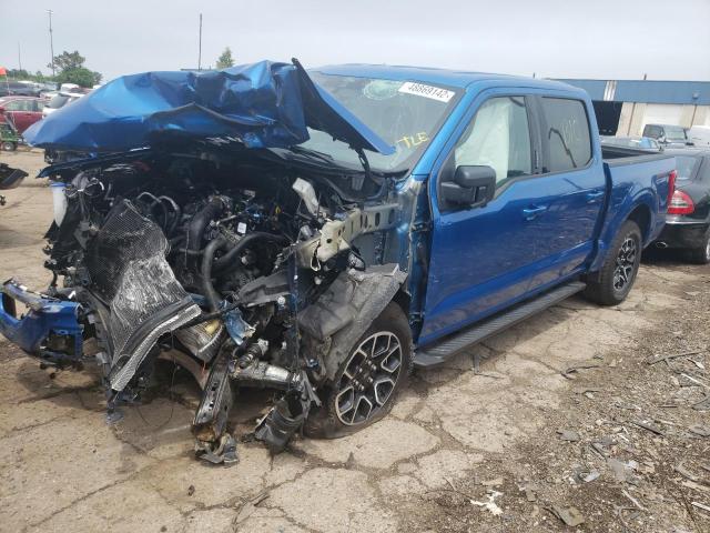 Photo 2 from auction – 2021 FORD F150 SUPER with VIN 1FTEW1EP1MFD00052
