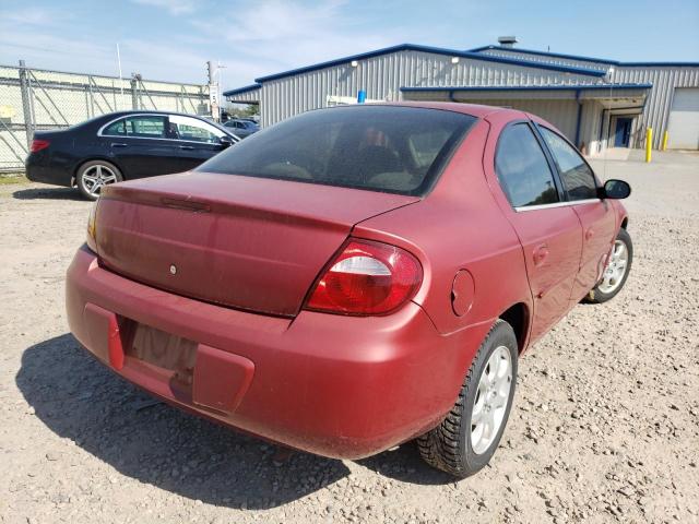 Photo 4 from auction – 2005 DODGE NEON with VIN 1B3ES56C15D180752