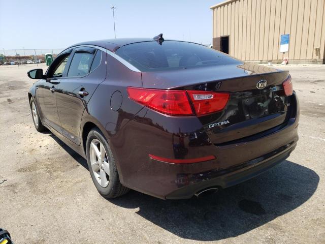 Photo 3 from auction – 2015 KIA OPTIMA LX with VIN 5XXGM4A7XFG449974