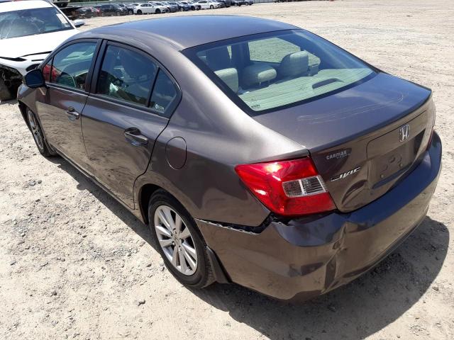 Photo 3 from auction – 2012 HONDA CIVIC EX with VIN 2HGFB2F85CH535890
