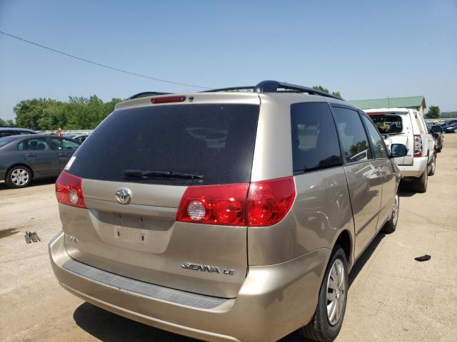 Photo 4 from auction – 2010 TOYOTA SIENNA CE with VIN 5TDKK4CC7AS326036
