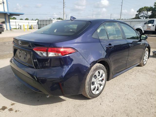 Photo 4 from auction – 2021 TOYOTA COROLLA LE with VIN JTDEPMAE4MJ136800