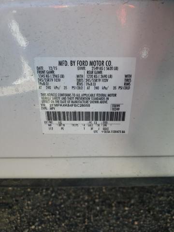 Photo 10 from auction – 2015 FORD EDGE TITAN with VIN 2FMPK4K84FBC28055