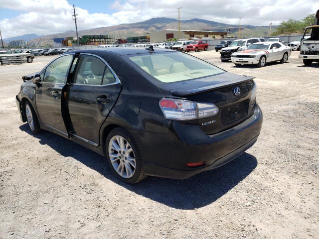 Photo 3 from auction – 2010 LEXUS HS 250H with VIN JTHBB1BA0A2004035