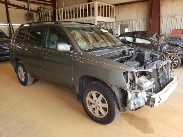 TOYOTA HIGHLANDER 2006 with VIN JTEGD21A560135646 - Photo from auction