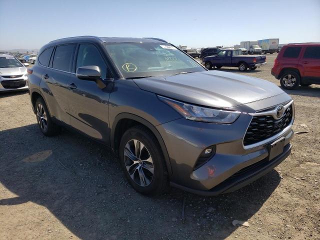 TOYOTA HIGHLANDER 2020 with VIN 5TDGZRAH0LS006301 - Photo from auction