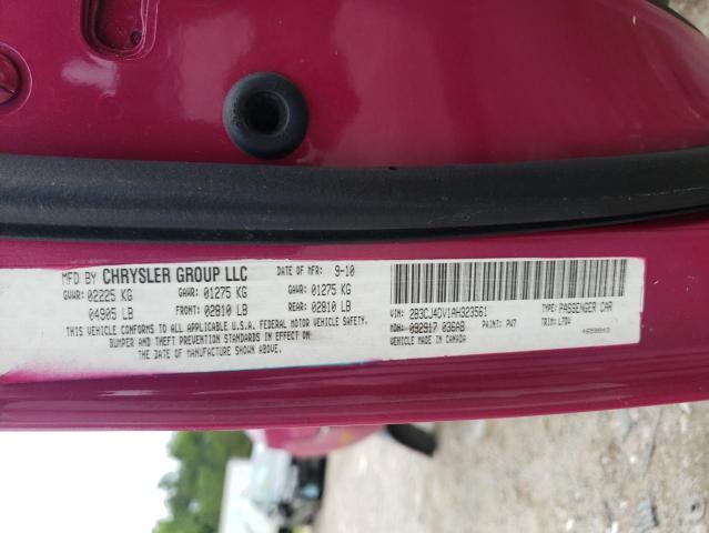 Photo 10 from auction – 2010 DODGE CHALLENGER with VIN 2B3CJ4DV1AH323561