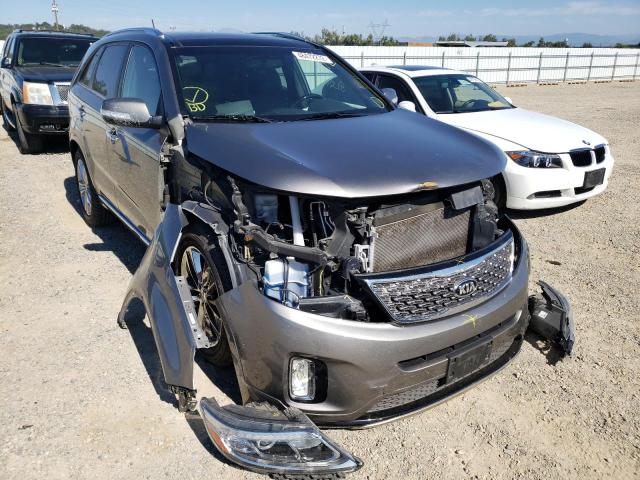 Photo 1 from auction – 2014 KIA SORENTO SX with VIN 5XYKWDA76EG527309