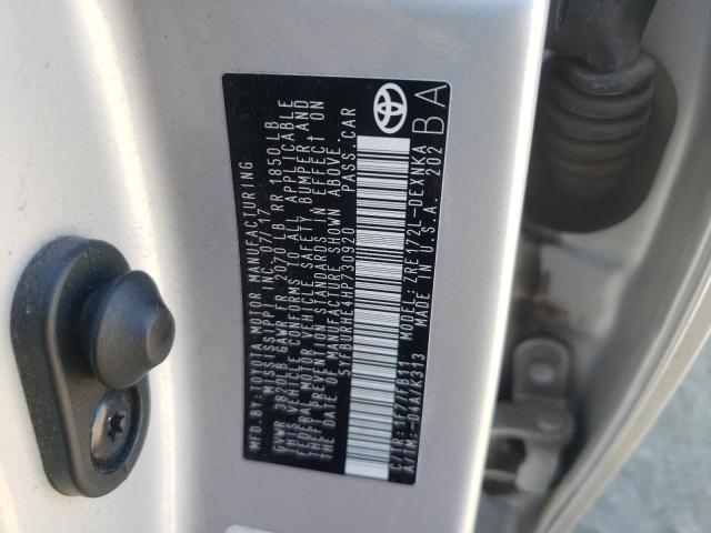 Photo 10 from auction – 2017 TOYOTA COROLLA L with VIN 5YFBURHE4HP730920