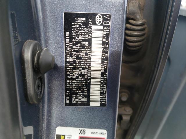 Photo 10 from auction – 2014 TOYOTA COROLLA L with VIN 5YFBURHE1EP133381