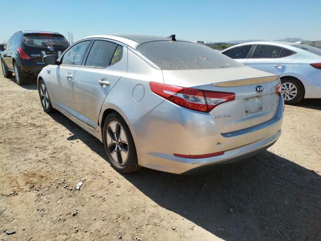 Photo 3 from auction – 2012 KIA OPTIMA HYB with VIN KNAGM4AD0C5027117