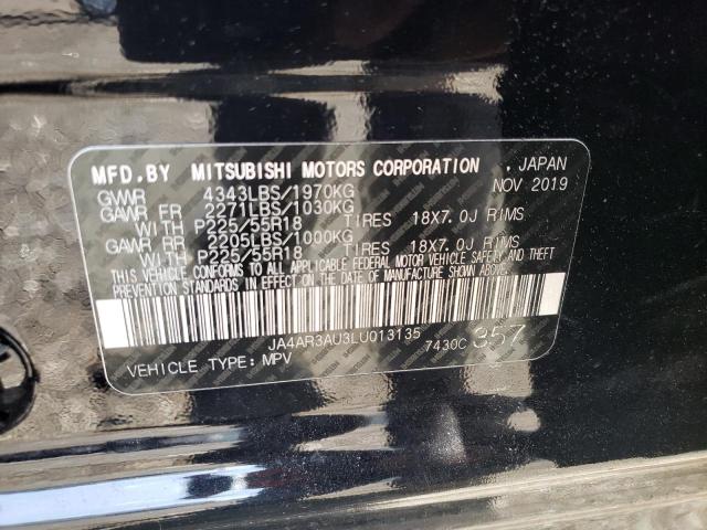 Photo 10 from auction – 2020 MITSUBISHI OUTLANDER with VIN JA4AR3AU3LU013135