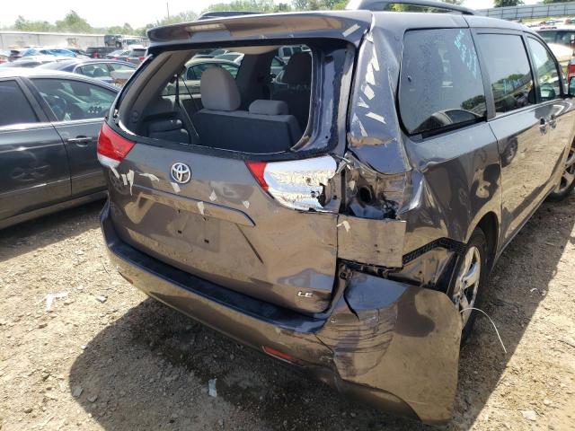 Photo 9 from auction – 2013 TOYOTA SIENNA LE with VIN 5TDKK3DC6DS299277