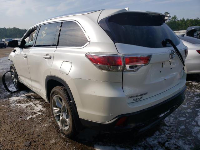 Photo 3 from auction – 2016 TOYOTA HIGHLANDER with VIN 5TDYKRFH0GS147490