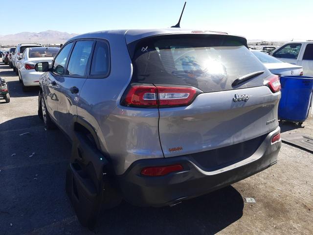 Photo 3 from auction – 2016 JEEP CHEROKEE S with VIN 1C4PJLAB3GW376910