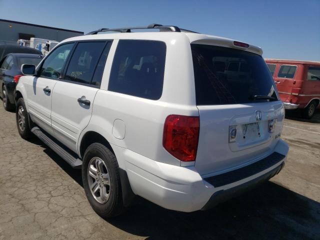 Photo 3 from auction – 2005 HONDA PILOT EXL with VIN 2HKYF18655H569775