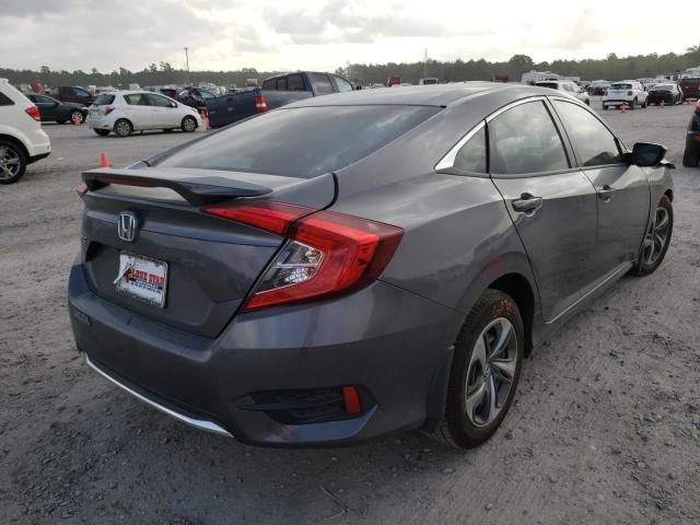Photo 4 from auction – 2019 HONDA CIVIC LX with VIN 19XFC2F6XKE007394