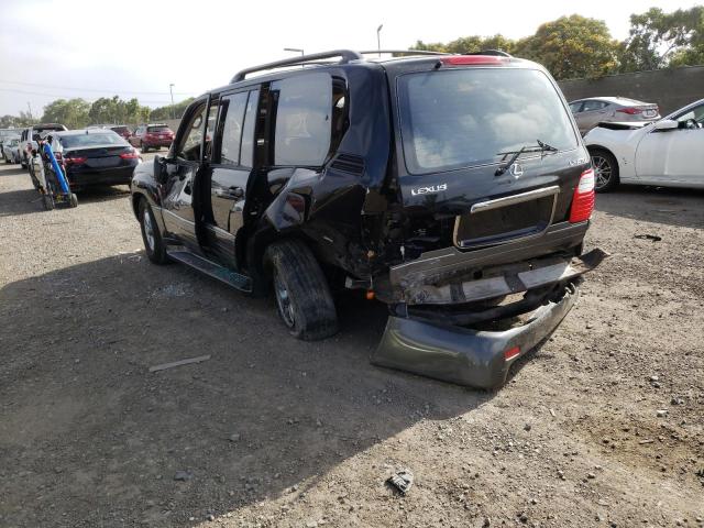 Photo 3 from auction – 2000 LEXUS LX 470 with VIN JT6HT00WXY0092994