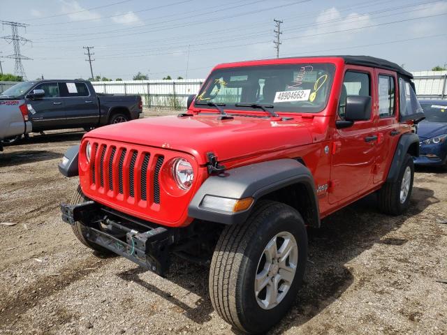 Photo 2 from auction – 2018 JEEP WRANGLER U with VIN 1C4HJXDG5JW154136