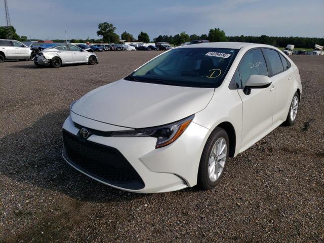 Photo 2 from auction – 2021 TOYOTA COROLLA LE with VIN 5YFVPMAEXMP193286