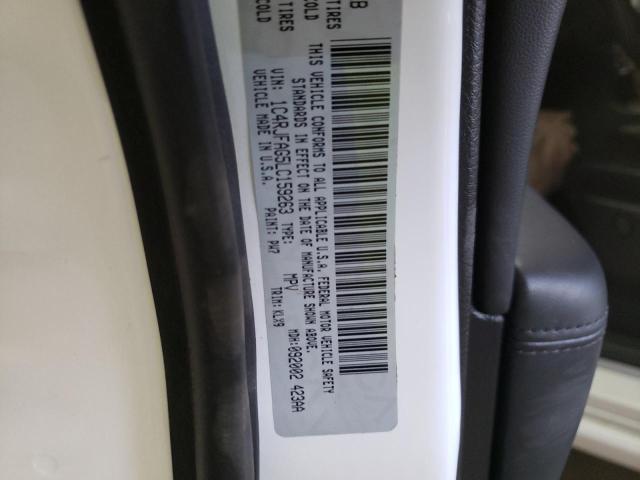 Photo 10 from auction – 2020 JEEP GRAND CHER with VIN 1C4RJFAG5LC159263