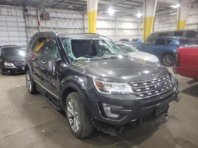 FORD EXPLORER L 2017 with VIN 1FM5K7F85HGE13875 - Photo from auction