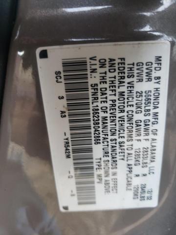 Photo 10 from auction – 2003 HONDA ODYSSEY EX with VIN 5FNRL18623B042866