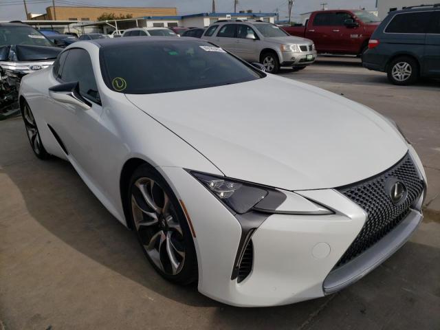LEXUS LC 500 2018 with VIN JTHHP5AY2JA005680 - Photo from auction