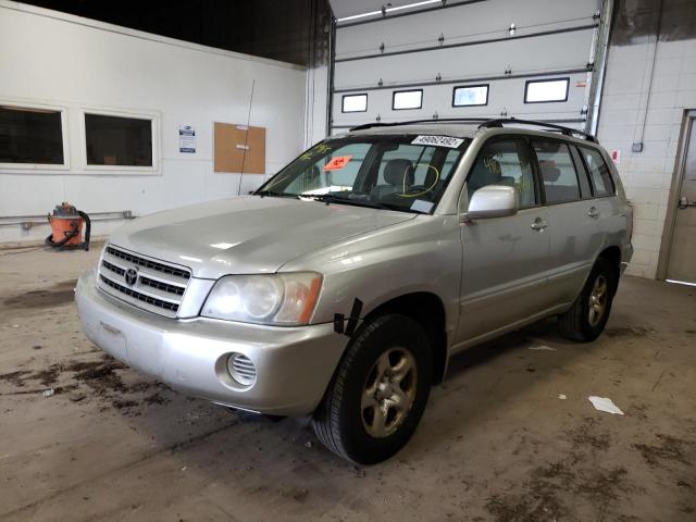Photo 2 from auction – 2002 TOYOTA HIGHLANDER with VIN JTEHF21A820049515