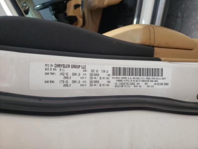 Photo 10 from auction – 2012 DODGE DURANGO CI with VIN 1C4SDHET8CC152853