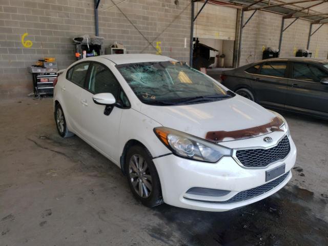 KIA FORTE LX 2014 with VIN KNAFX4A69E5188542 - Photo from auction