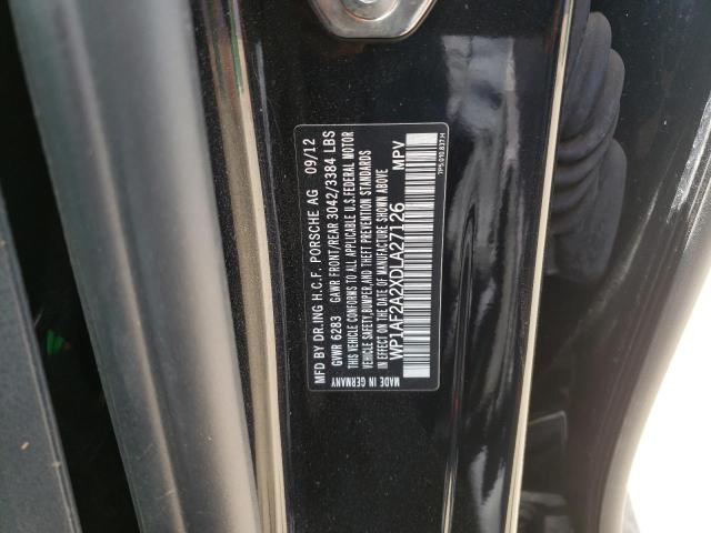 Photo 10 from auction – 2013 PORSCHE CAYENNE with VIN WP1AF2A2XDLA27126