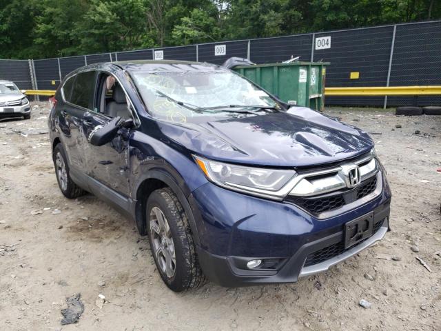 HONDA CR-V EXL 2017 with VIN 2HKRW2H86HH664376 - Photo from auction