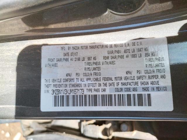 Photo 10 from auction – 2018 MAZDA 3 TOURING with VIN 3MZBN1V3XJM167173