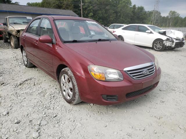 KIA SPECTRA EX 2009 with VIN KNAFE222795652861 - Photo from auction