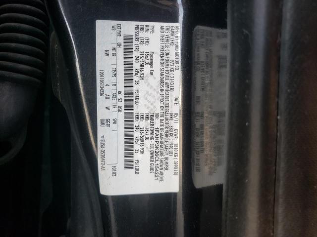 Photo 10 from auction – 2012 FORD FOCUS SE with VIN 1FAHP3K26CL154221
